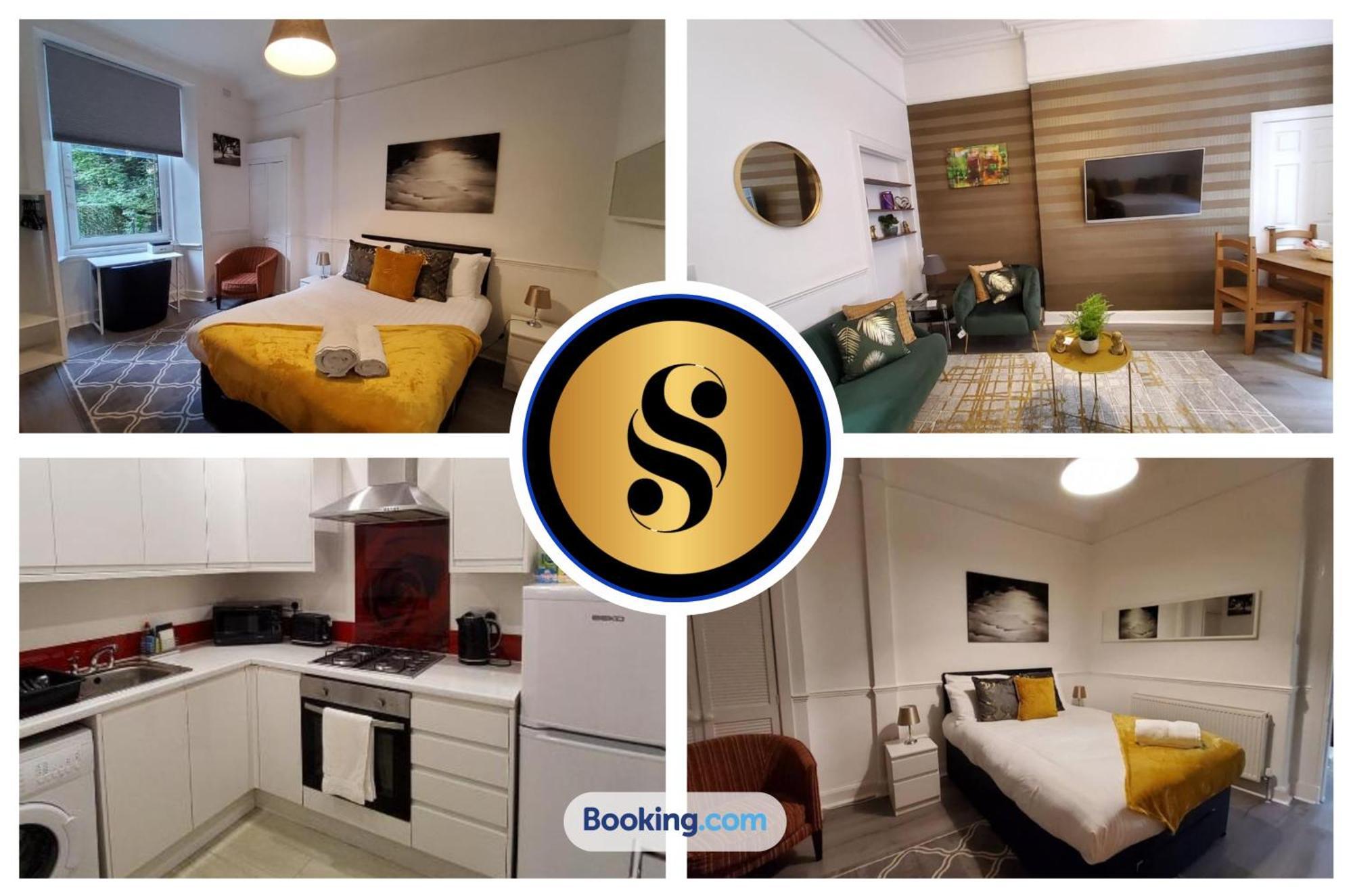Leith Spectacular Apartment By Sensational Stay Short Lets & Serviced Accommodation With 6 Separate Beds & 2 Baths Эдинбург Экстерьер фото